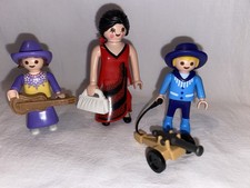 Playmobil Maman Et Enfants Farwest Western Cowboy Jouets Saloon Ferme