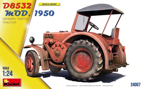 Miniart 24007 tracteur lanz - tracteur,