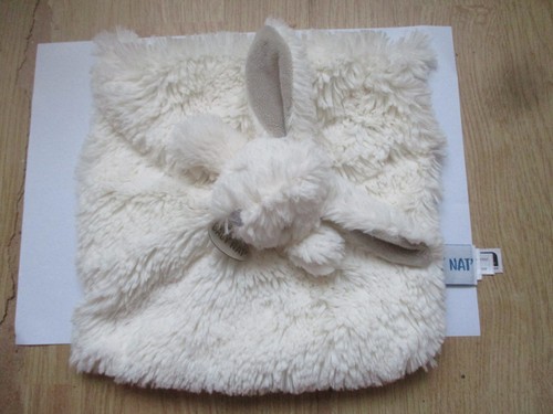 Doudou carré plat - , lapin