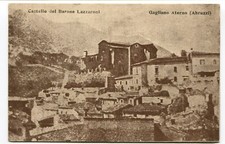 Early '900 Gagliano Aterno Abruzzi Castello del Barone Lazzaroni FP BN