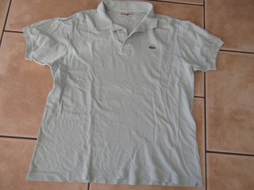Polo bleu clair lacoste taille - bleu,