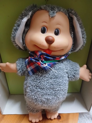 Poupée chien coiopi - chien,