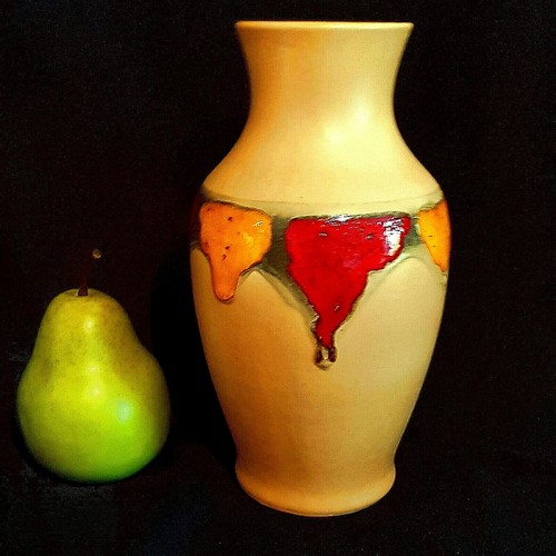 Magnifique vase émaillé - , Ü