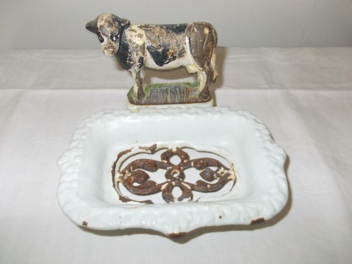 Ancien porte savon - porte, fonte