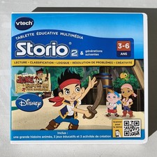 Jeux VTech Storio 2 Disney Jake Et Les Pirates Du Pays Imaginaire 