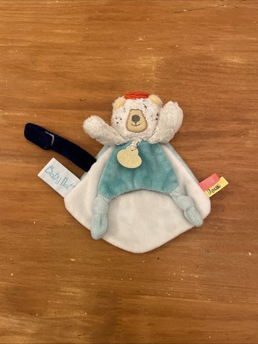 Doudou plat attache tetine - plat,