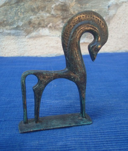 V75 figurine statue métal - figurine,