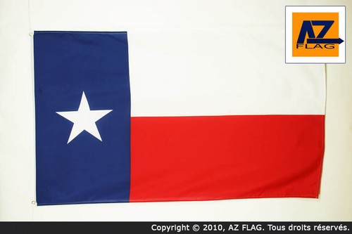 Drapeau texas 180x120cm - drapeau,