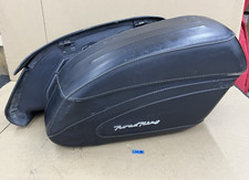 1998-2008 OEM Harley-Davidson Road King Rigid Leather Saddlebags Touring