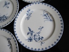 Ancienne 6 assiettes a dessert