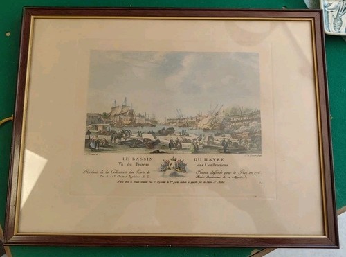 Belle ancienne gravure - belle,