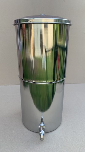 Filtre eau inox 16l gravité - filtre,