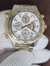 Seiko Vintage Non Digital Watch 1994 Barometer Moon Cruising Master 7K36-6A00