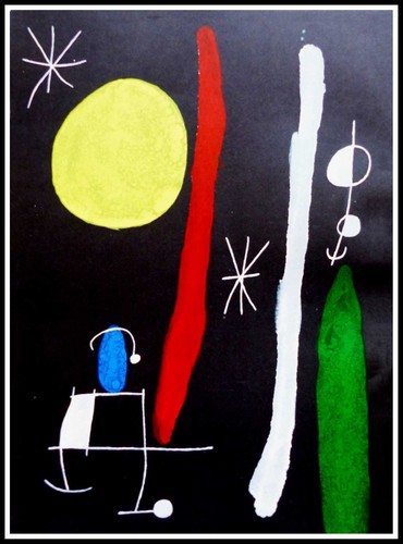 Joan miro oiseau solaire - joan, :