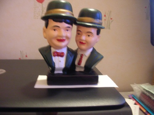 Figurines laurel hardy - laurel, et