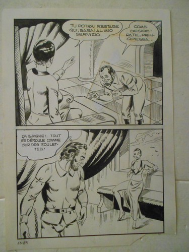 Elvifrance planche originale - ,