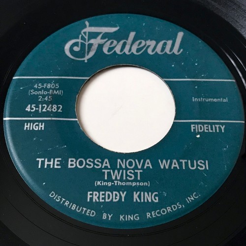 Freddy king the bossa - freddy, king.