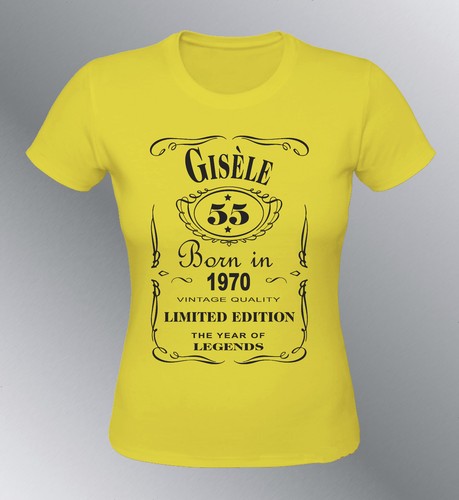 Shirt femme anniversaire - femme,