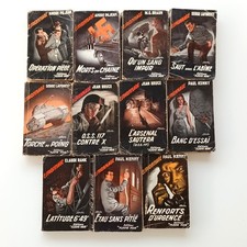 Lot 11 poches espionnage