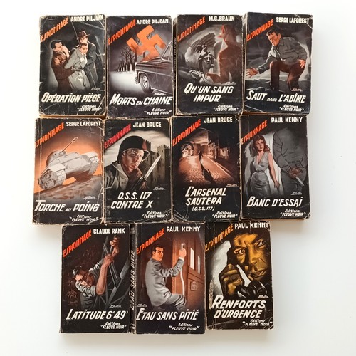 Lot poches espionnage - lot,