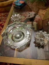 Cendrier octogonal et 2