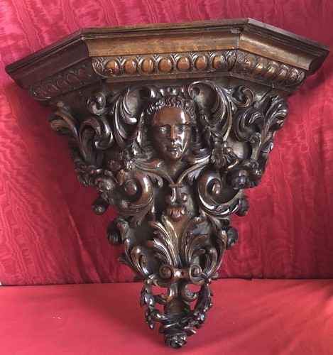 Console applique bois - d’applique,