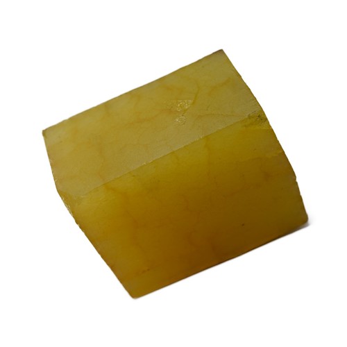 Saphir jaune naturel certifié
