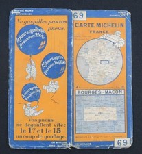 Carte MICHELIN n°69 BOURGES