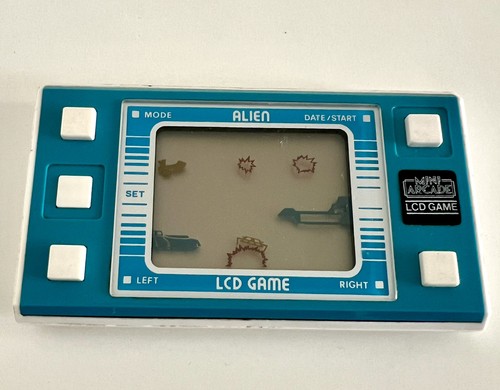 Mini arcade lcd game alien - lcd,