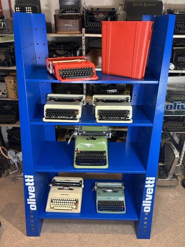 étagère vintage olivetti - vintage,