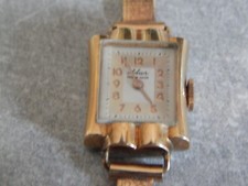 montre dame vintage SOBIOR or
