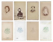 Lot 4 cdv c1865 Suisse Neuchatel Vevey Chaux de fonds Colin Olsomer Tarin hommes