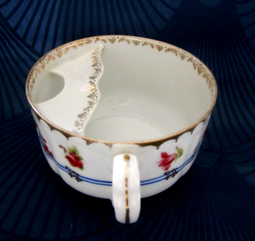 Ancienne tasse moustache en - ancienne,