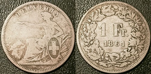 Suisse confédération 1 - -,