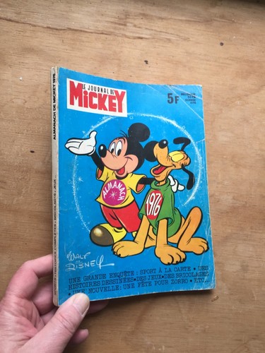 Revue mickey almanach 1976 - mickey,