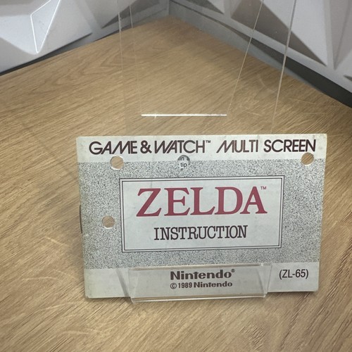 Notice game watch zelda - watch,