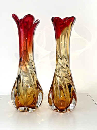 Paire vase murano - paire, .