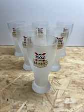 1664 lot of 6 beer glasses 50cl
