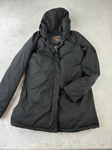 Parka woolrich capuche noir - à,