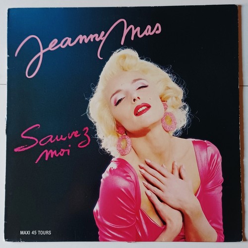 Jeanne mas sauvez moi vinyl - jeanne, "sauvez-moi",