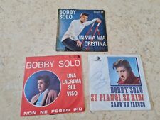 Bobby SOLO  45 giri vinile - LOTTO 45 Giri DISCO  3 Dischi Vinili Job