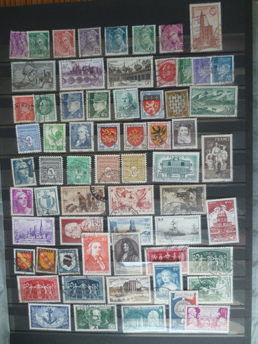 Lot timbre france oblitere - timbre, (