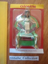 FIGURINE ** CLEOPATRE ** ATLAS ASTERIX RESINE PLASTOY BLISTER Astérix 