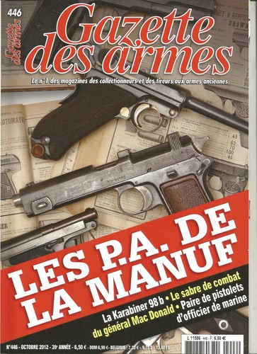 Gazette des armes 446 - gazette, p.a