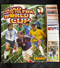 PANINI SET COMPLETO ROAD TO WORLD CUP WC KOREA 2002 + EMPTY ALBUM VUOTO MINT