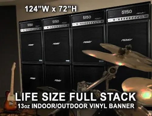 Life size peavey 5150 - size, amp