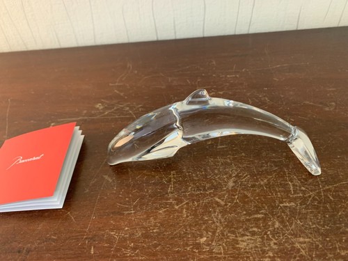 Baccarat crystal dolphins - 3,