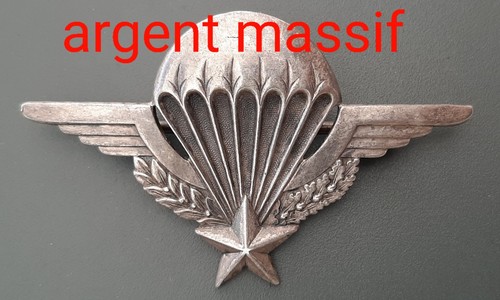 Insigne argent massif brevet - insigne,