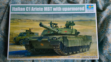 maquette trumpeter 1/35 char italian c1 ariete mbt n° 00394
