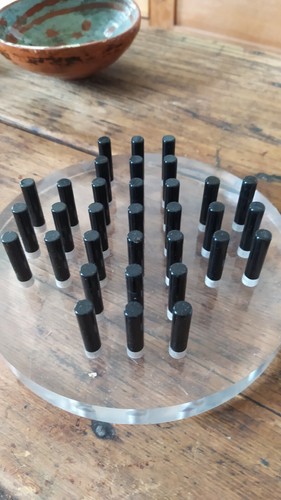 Jeu solitaire plexiglas - jeu,